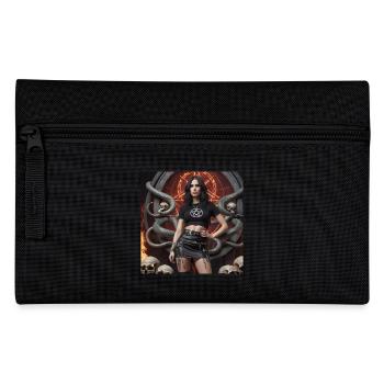 Heavy metal pose - Pencil Case - black - Front