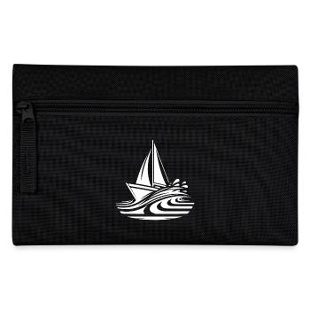Voilier rapide sur le cap dans les grosses vagues - Trousse - noir - Devant