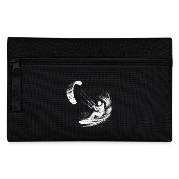 Kite Surfer Splash Water Splash with Kite - Pencil Case - black - Front