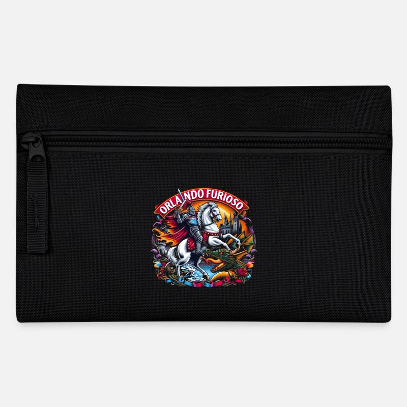 Knight Orlando Furioso - Pencil Case - black