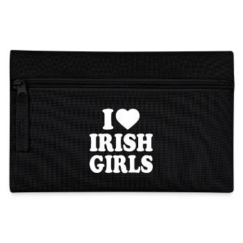 I love irish girls - Federtasche - Schwarz - Vorne