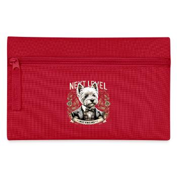 West Highland White Terrier Next Level Gift - Pencil Case - red - Front