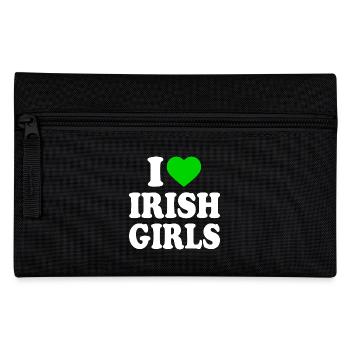 I love irish girls - Federtasche - Schwarz - Vorne
