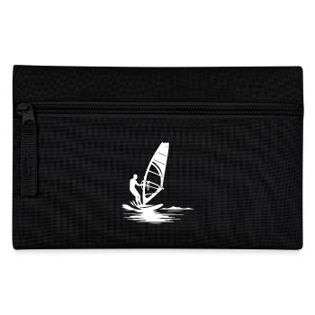 Surfeurs et passionnés de voile : des voiles à couper le souffle - Trousse - noir - Devant