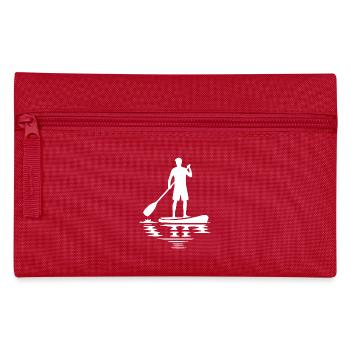 Paddelkunst Stand Up Paddling - Pencil Case - red - Front