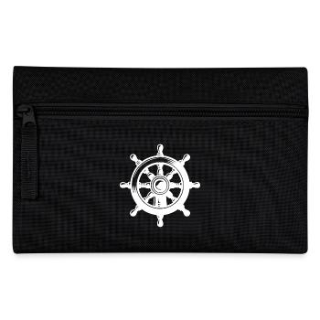 Montre de gouvernail marin Volant de bateau classique - Trousse - noir - Devant