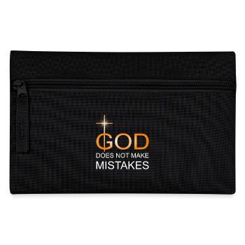 Dieu ne fait pas d’erreurs - Trousse - noir - Devant