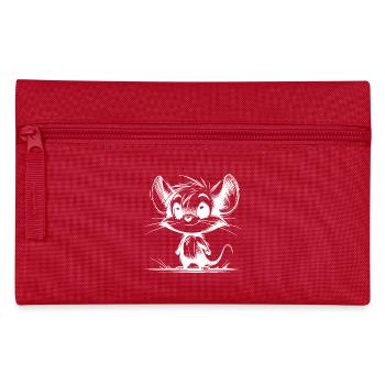 Mignon Enfants Bébé Souris - Trousse - rouge - Devant