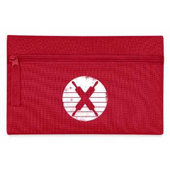Rouleau à pâtisserie - Trousse - rouge - Devant