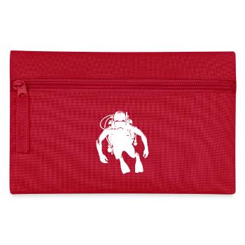 Perfekte Tarierung Gerätetaucher Tauchverein - Federtasche - Rot - Vorne