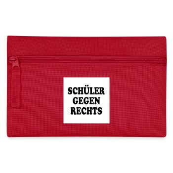 Students against the right - Pencil Case - red - Front