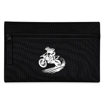Hobby Motorsport Enduro Off-Road Machine - Pencil Case - black - Front
