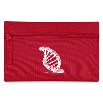 DNA Chain Twisted Technique Chain Links - Pencil Case - red - Front