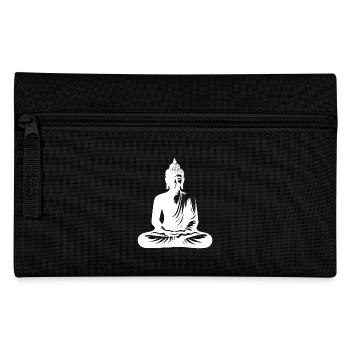 Buddha Body Mindfulness Souls Meditation - Pencil Case - black - Front