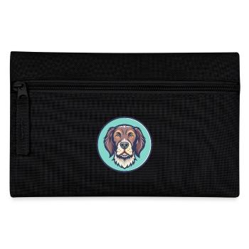Slowakischer rauhaariger Vorstehhund Rasse Cartoon Haustier - Federtasche - Schwarz - Vorne
