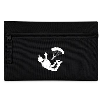 Two hobby skydiving skydiving - Pencil Case - black - Front