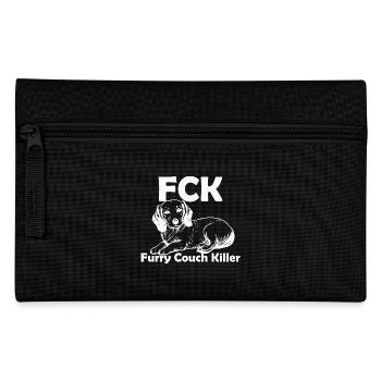 FCK - Furry Couch Killer - Blanc - Trousse - noir - Devant