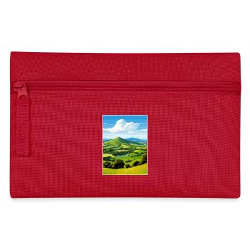 Malvern Hills Aonb Reise Poster Souvenir Farbe WP - Federtasche - Rot - Vorne