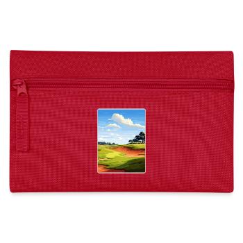 Bethpage Black Golf Club Reiseposter Souvenir - Federtasche - Rot - Vorne
