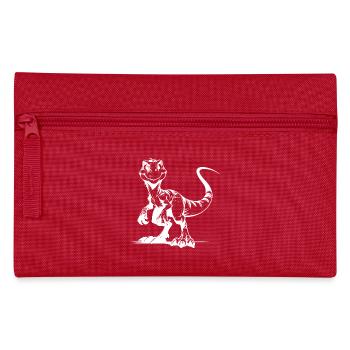 Clever Raptor Naughty Baby Dino Fun Sketch - Trousse - rouge - Devant