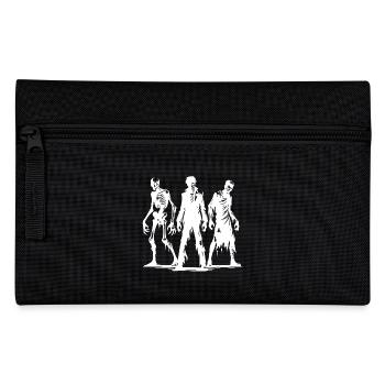 Schaurig Gruselige Halloween Zombie Gruppe - Federtasche - Schwarz - Vorne