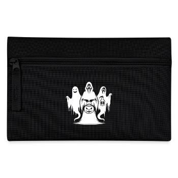 Schaurige Horror Untote Halloween Gespenster - Federtasche - Schwarz - Vorne