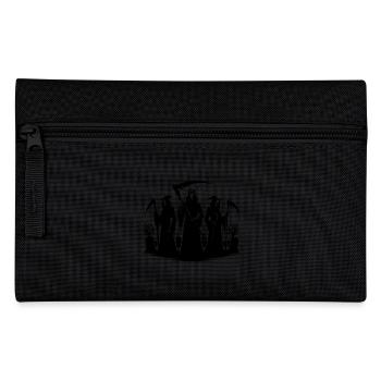 Gruselige Sensenmänner Halloween Friedhof Party - Federtasche - Schwarz - Vorne
