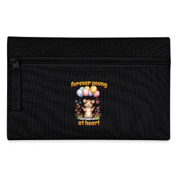 Für immer jung geblieben, alles Gute zum Geburtstag! - Federtasche - Schwarz - Vorne