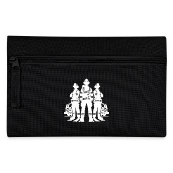 Firefighters in action Portrait - Pencil Case - black - Front