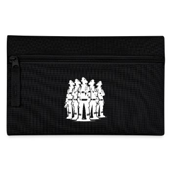 Portrait des pompiers et de la camaraderie - Trousse - noir - Devant