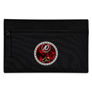Roses annulaires du dixième anniversaire - Trousse - noir - Devant