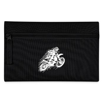 Motorsport Jumping Hobby Off-Road Machine - Pencil Case - black - Front