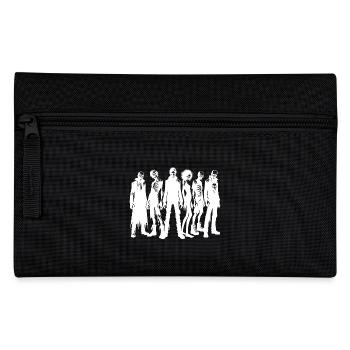 Lustige Halloween Zombie Party Gruppe - Federtasche - Schwarz - Vorne