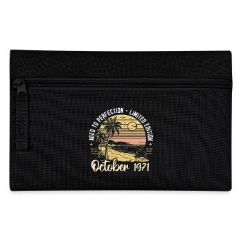Born in October 1971 Legendary since October 1971 - Pencil Case - black - Front