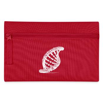 DNA Technique Chain Twisted Chain Links - Pencil Case - red - Front