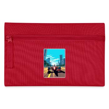 Sao Paulo Circuit Motorsport Race Brazil Travel - Pencil Case - red - Front