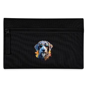 Lévrier avec lunettes de soleil - Trousse - noir - Devant