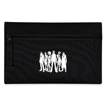 Halloween Monster Skelette Zombie Gruppe - Federtasche - Schwarz - Vorne