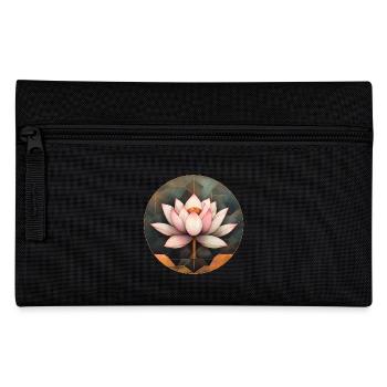 Lotus Flower - Pencil Case - black - Front