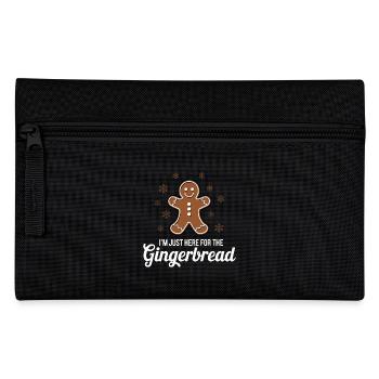 Gingerbread Lebkuchenmann Weihnachten - Federtasche - Schwarz - Vorne