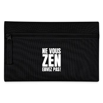 NE VOUS ZENERVEZ PAS ! - Trousse - noir - Devant