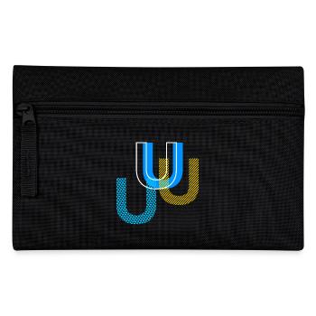 U Buchstabe - Federtasche - Schwarz - Vorne