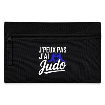 I can't I have judo - Pencil Case - black - Front