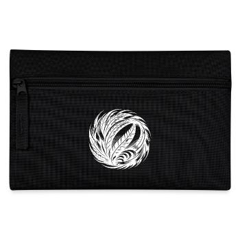 Symbole spirituel de la boule de plume d’oiseau - Trousse - noir - Devant
