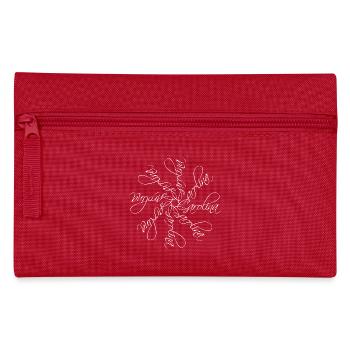 Carolina Name Name Mandala - Pencil Case - red - Front