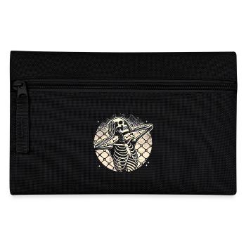 Silent Scream Skelett Kunstdesign - Federtasche - Schwarz - Vorne