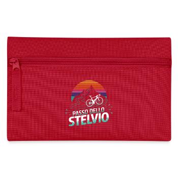 Stelvio Pass, Italy - Pencil Case - red - Front