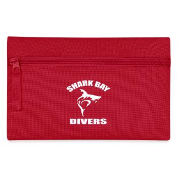 SHARK BAY DIVERS - Pencil Case - red - Front