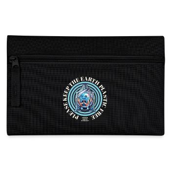 Plastic-free soil - Pencil Case - black - Front