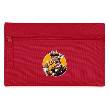 PAPI GIRAFFE - Federtasche - Rot - Vorne